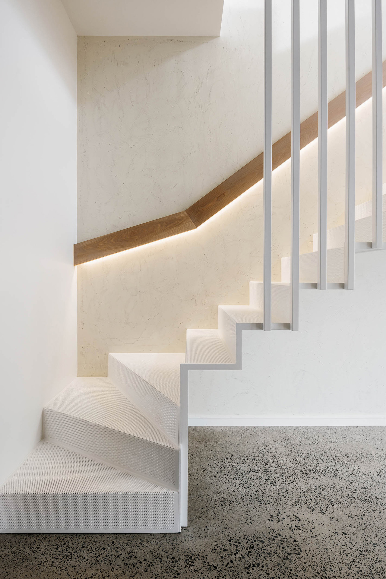 internal-white-perforated-stair-modern-house-elwood-ckairouz-architects