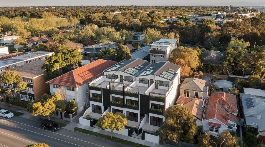 exterior-drone-view-elwood-townhouses